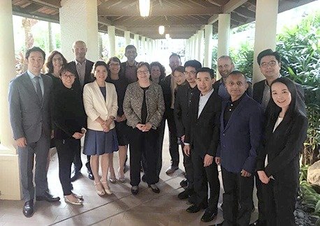 APACアドバイザリーボードミーティングでの様子。(シンガポール)